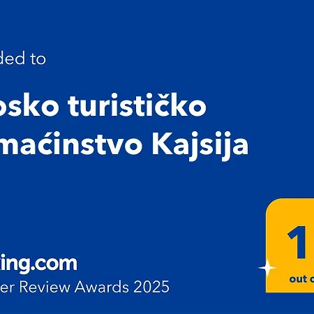 Seosko Turisticko Domacinstvo Kajsija Διαμέρισμα *